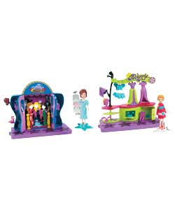 Polly Pocket Rockin; Theme Park Mini Sets