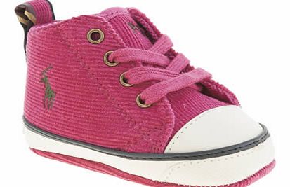 Polo Ralph Lauren kids polo ralph lauren pink falmuth hi layette