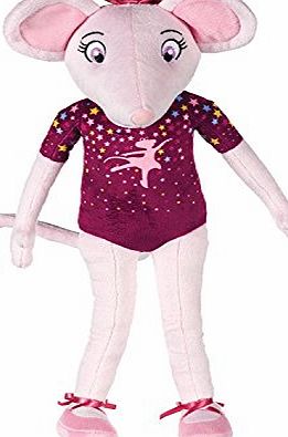 17`` ANGELINA BALLERINA PLUSH SOFT TOY REMOVABLE JACKET LEG WARMERS