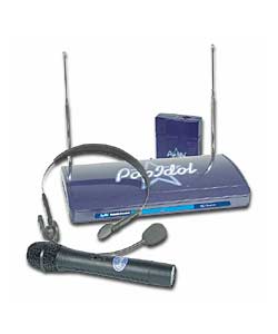 Pop Idol Wireless Microphone & Headset