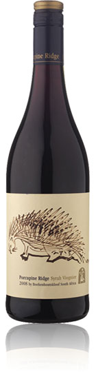 Porcupine Ridge Syrah Viognier 2008 Western Cape