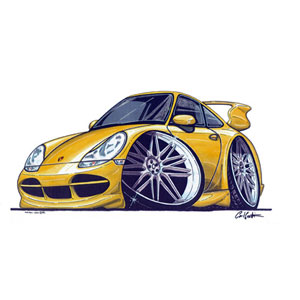 996 GT3 - Yellow T-shirt