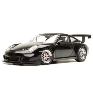 porsche 997 GT3 cup - plain black bodywork 1:18