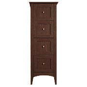 Portico Dark Wood 4-Drawer Unit