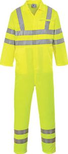 Portwest, 1228[^]2454H E042 Hi-Vis Coverall Yellow Medium 41``