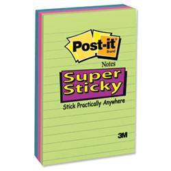 Super Sticky Notes - Ultra Neon Rainbow