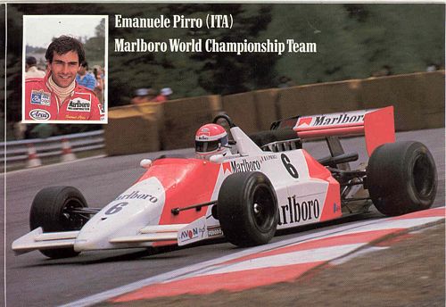 Emanulele Pirro F3000 #6 Sticker