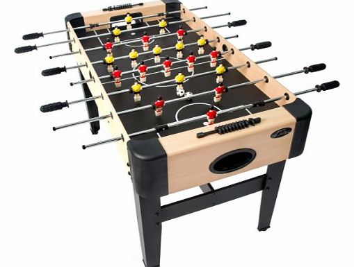 Pot Black Kids Delux Football Table - Multicoloured, 4 Ft