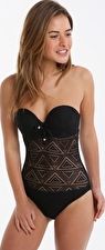 Pour Moi, 1295[^]270179 Bora Bora Padded Underwired Suit - Black