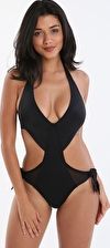 Pour Moi, 1295[^]276234 LBS Tie Cut Out Suit - Black