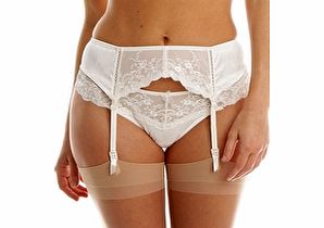 Pour Moi Lingerie Ceremony Suspender - Ivory