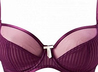 Pour Moi Promise Non Padded Bra in Morello (38FF)