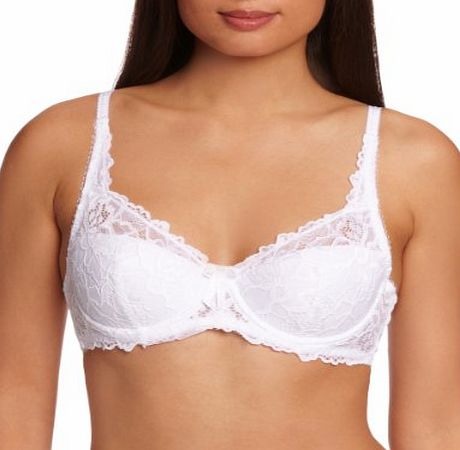 Pour Moi? Serenity Padded Full Cup Womens Bra White 32D