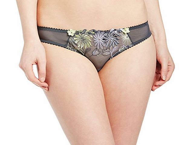 Pour Moi Womens 7703 St Tropez Knickers, Grey (Titanium), Size 14