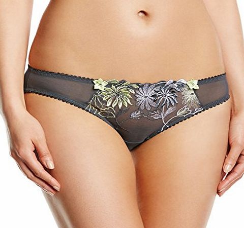 Pour Moi? Womens 7713 St Tropez Knickers, Grey (Titanium), Size 16