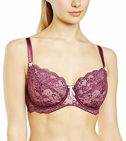 Womens Amour Full Cup Everyday Bra, Purple (Soft Plum), 38J