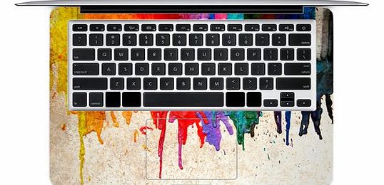 POVOS macbook decal mabook pro 13 sticker macbook top decal front sticker macbook cover skin