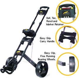 Powakaddy Golf TwinPac 3 Pull Cart