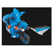 Power Rangers Jungle Fury Blue Jaguar Animal Cycle