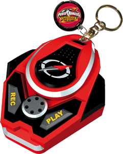 Power Rangers Operation Overdrive Red Ranger Voice Recorder