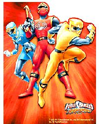 Power Rangers - Invitations - pack of 6