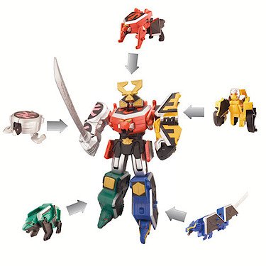 Power Rangers Samurai Deluxe Megazord