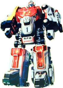 DX Delta Squad Megazord