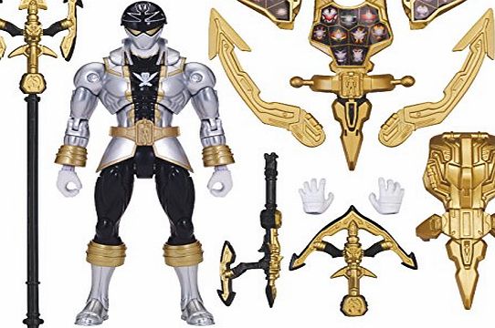 Power Rangers Super Megaforce - Armored Super Mega Silver Ranger Action Figure