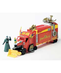 Power Rangers Triceramax Command Centre Truck