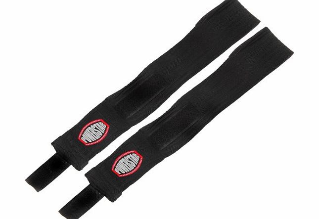 Power Star MAXSTRENGTH Black Cotton hand wraps bandages boxing mma martial arts muay thai