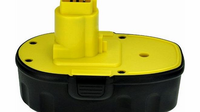 Powerextra Replacement 18V DEWALT Power Tool Battery for DEWALT DC9096 DE9039 DE9095 DE9096 DW9095 DW9096 2000mAh Ni-CD