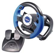 Powerplay PS2 Play On V8 Plus Racing Wheel