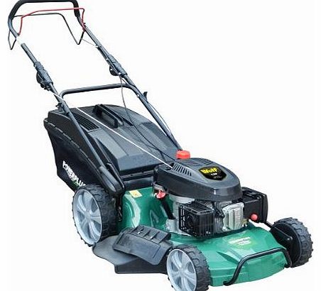  21`` (530mm) 4 in 1, 5.5HP, Self Propelled 4 Stroke Petrol Lawn Mower with All Steel Deck POW63777 - 2 YEAR HOME USER WARRANTY