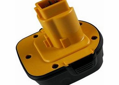 PowerSmart Replacement Power Tool battery for DEWALT DE9074, DE9075, DE9501, DW9071, DW9072, [1500mAh,12.00V,Ni-Cd]