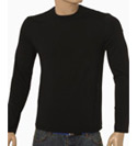 Prada Black Nylon & Elastane Side Zip Stretchy Long Sleeve Top