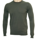 Khaki Round Neck Sweater