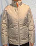 Ladies Prada Dark Beige Short Padded Jacket