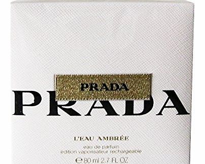 Prada Leau Ambree Eau De Parfum Spray for Women 80ml