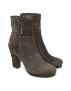 Linea Rossa - Signature Taupe Suede Booties