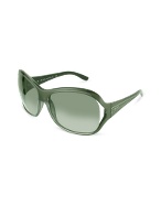 Signature Temple Round Sunglasses