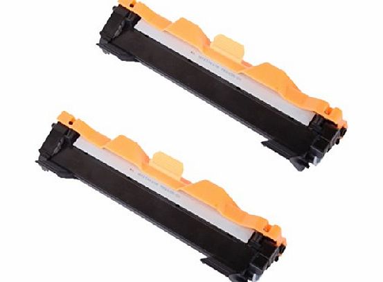 Prefect Print 2 Compatible Brother TN1050 Black Laser Printer Toner Cartridge for DCP-1510 DCP-1512 HL-1110 HL-1112 MFC-1810