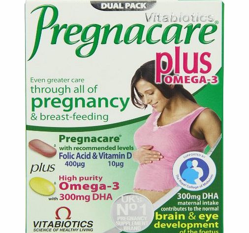 Pregnacare Vitabiotics Pregnacare Plus Omega 3 Dietary Supplement 56 Tablets