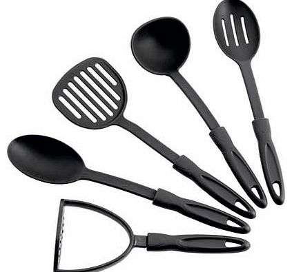 5 Piece Nylon Utensil Set