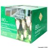 80 Bulbs Clear Outdoor Christmas Lights