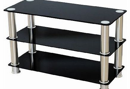 Premier AV LT05 Slim Compact Glass TV stand for 42 inch LED/LCD TV