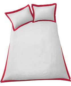 Premier Mayfair Ruby Red Duvet Set - Double