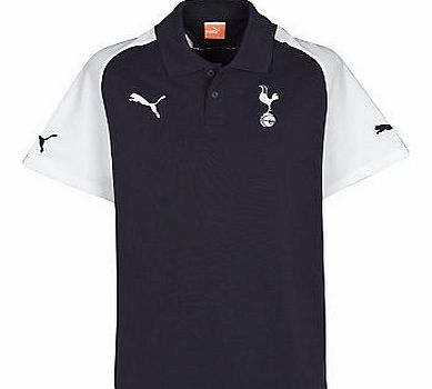 Puma 2011-12 Tottenham Puma Polo Shirt (Navy) - Kids