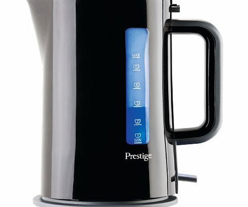 Prestige Eco Cordless Jug Kettle, 1.7 Litre - Black