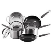 Stainless Steel Pan Set 6pc