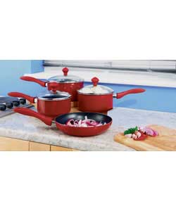 Prestige Urban 4 Piece Set Red